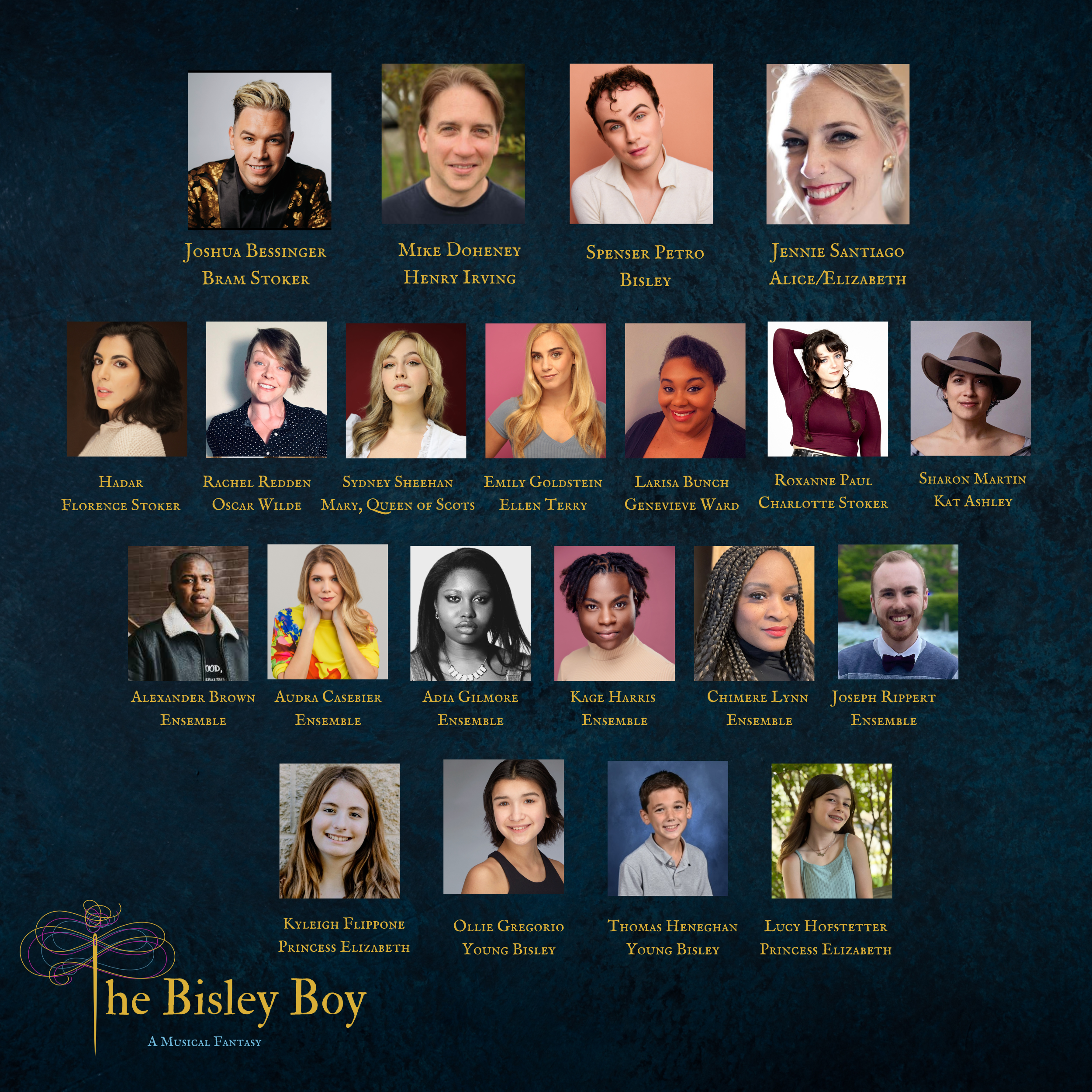 The Bisley Boy Cast Headshots