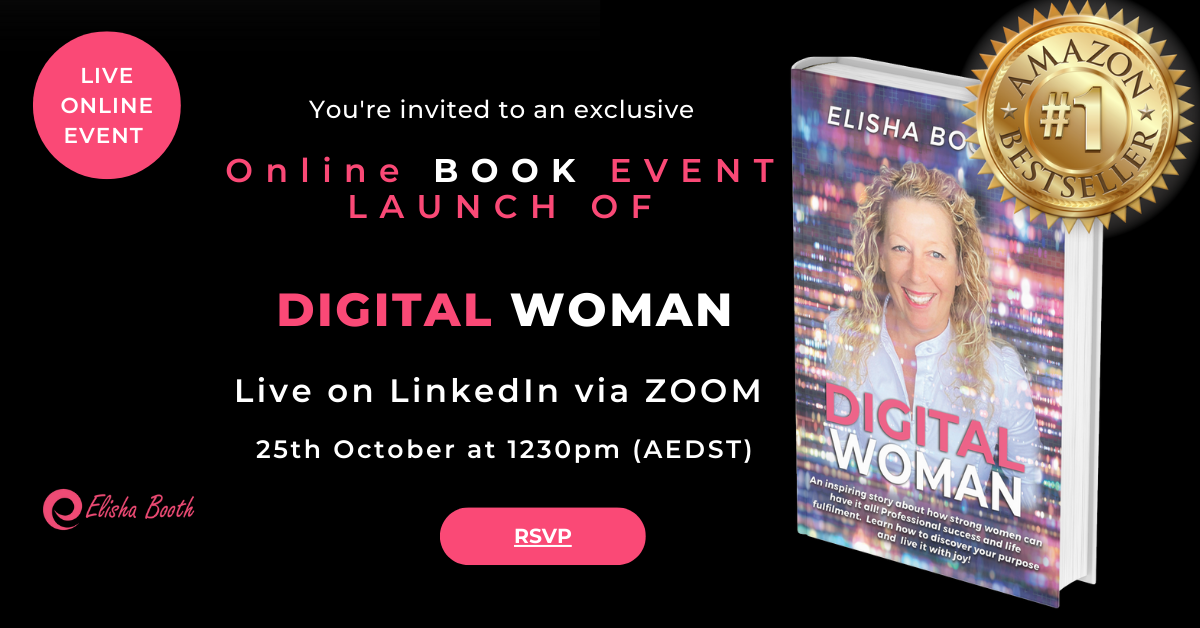 1 BEST SELLING AUTHOR OF DIGITAL WOMAN BOOK ELISHA BOOTH