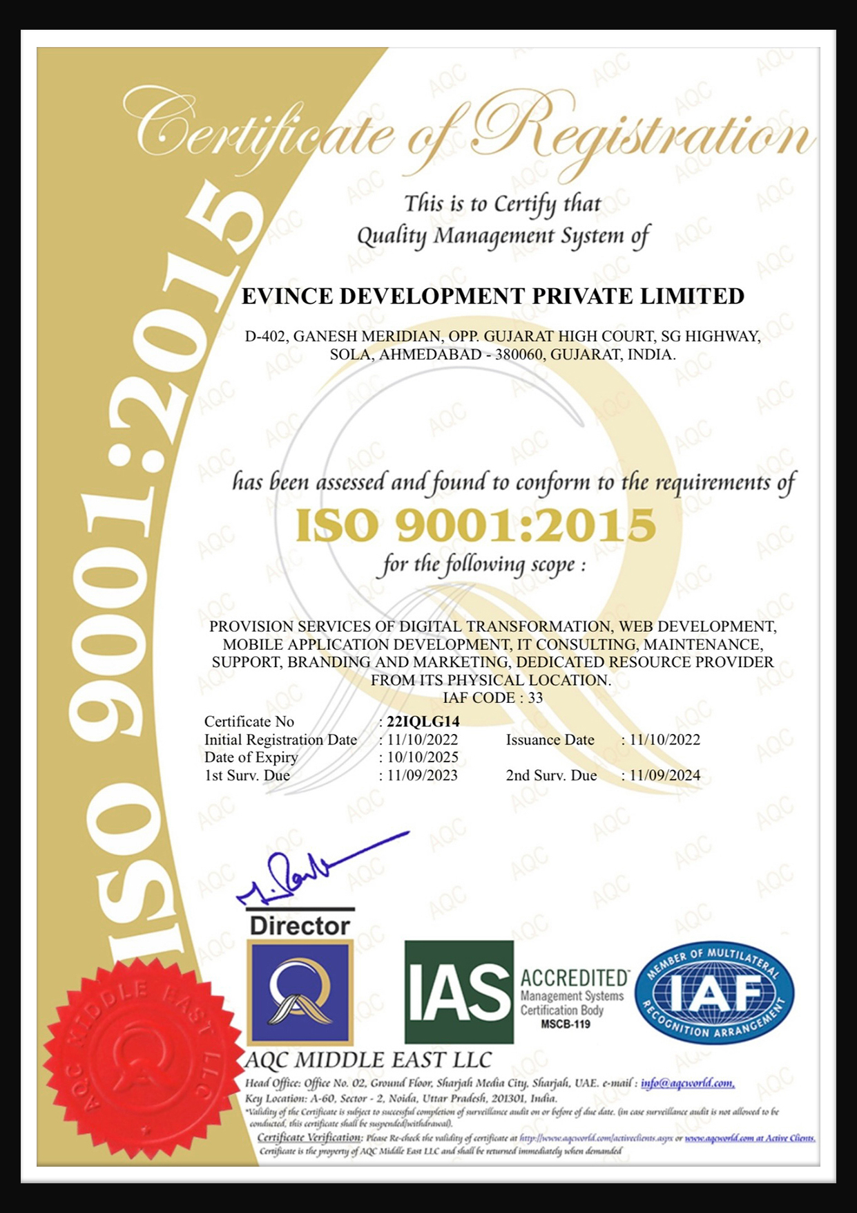ISOIEC 27001213 Certified Software Development Company
