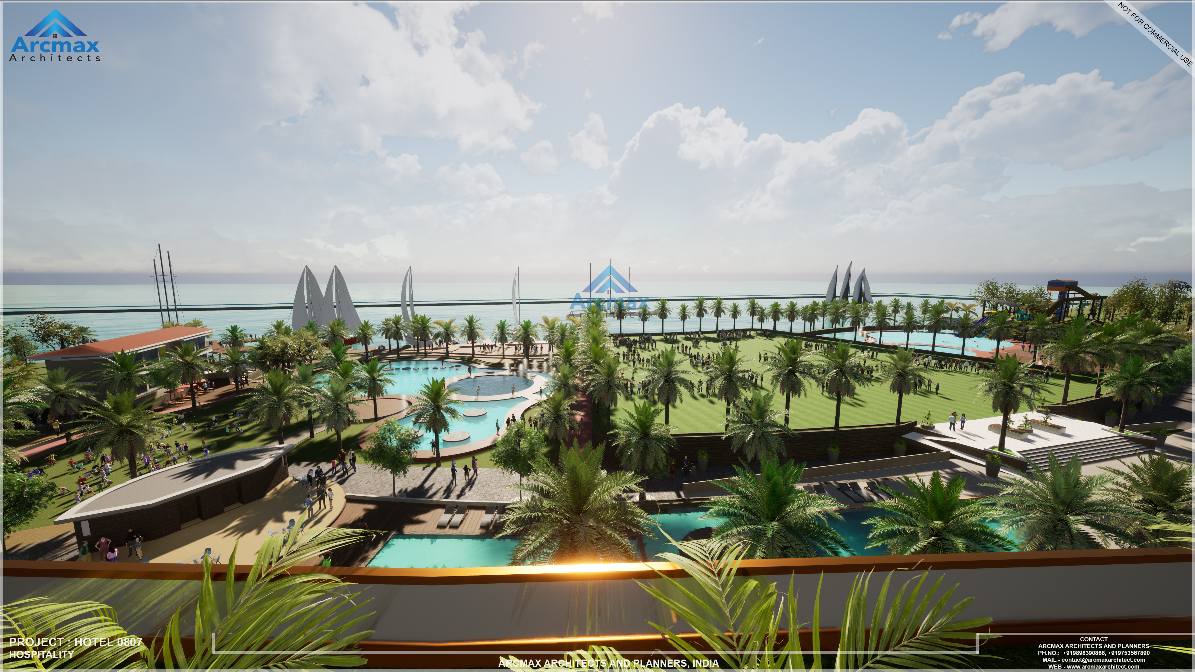 Luxury Hotel Resort concept planning