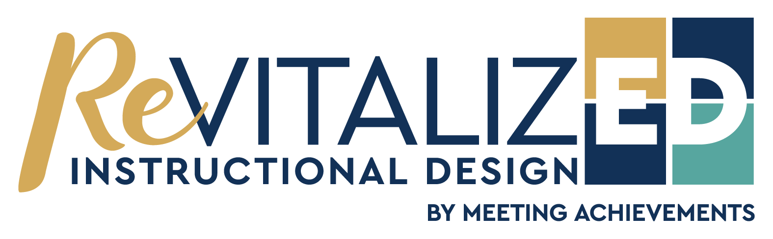Revitalized Instructional Design by Meeting Achievements Logo