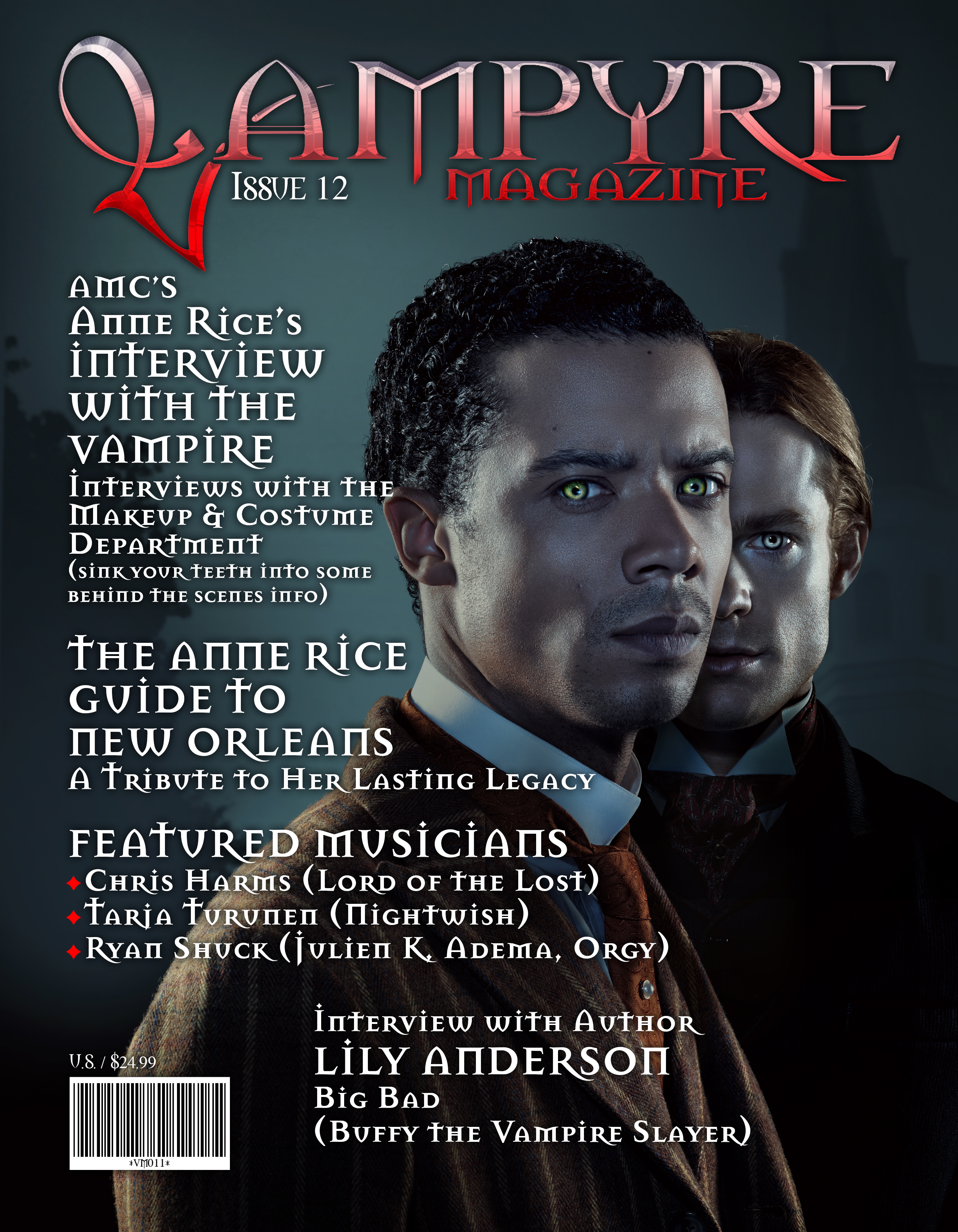 Vampyre Magazine Issue 12 Cover 2 Sinister Visions v03 copy