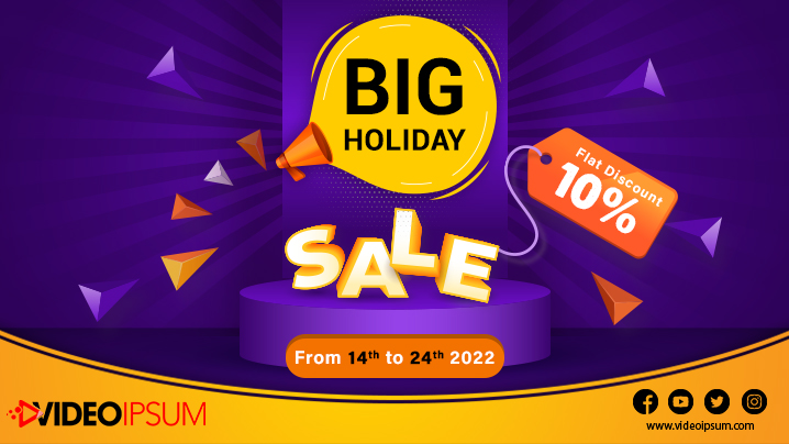Big HoliDay Sale