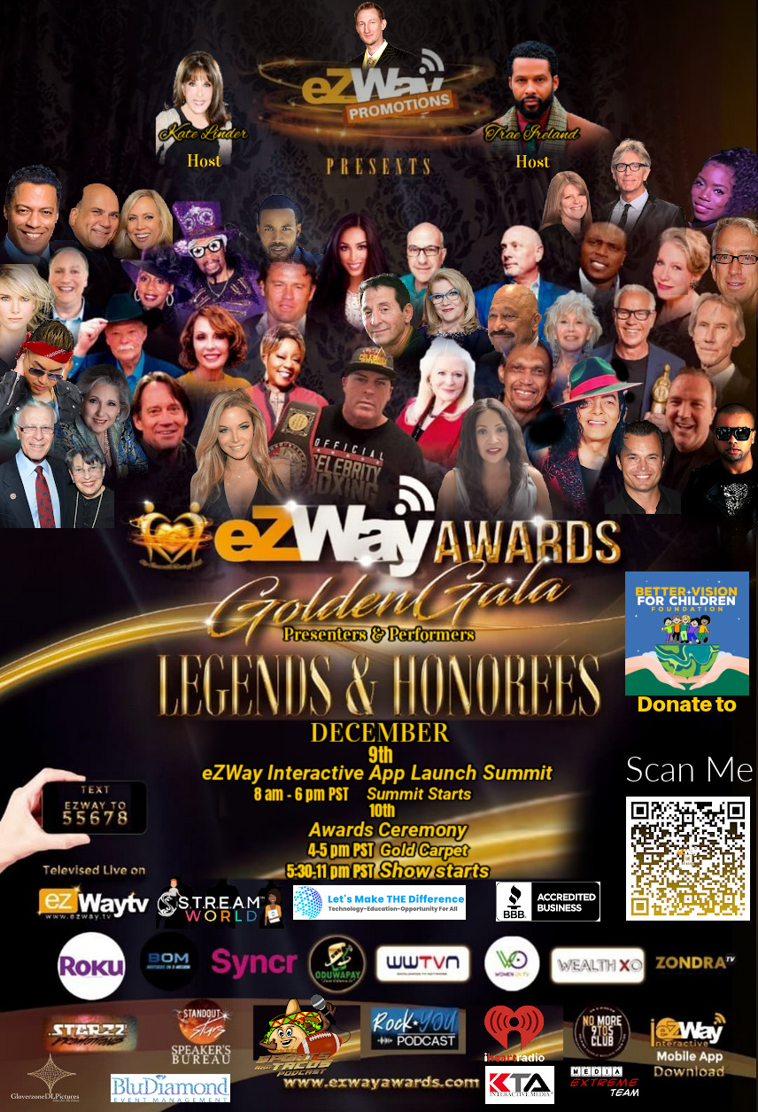 eZWay Awards Golden Gala New Logo Black Outline