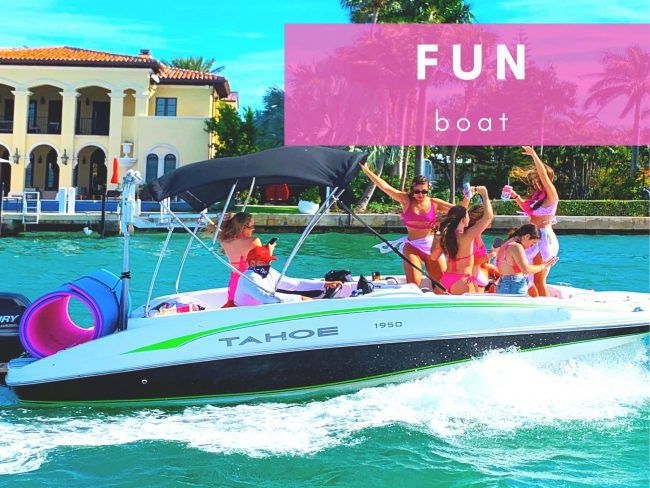 Fun Boats for Rent Miami
