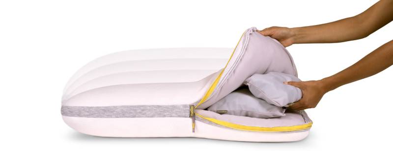 Get A Perfect Night’s Sleep with the Fully-Adjustable Pod-Pillow
