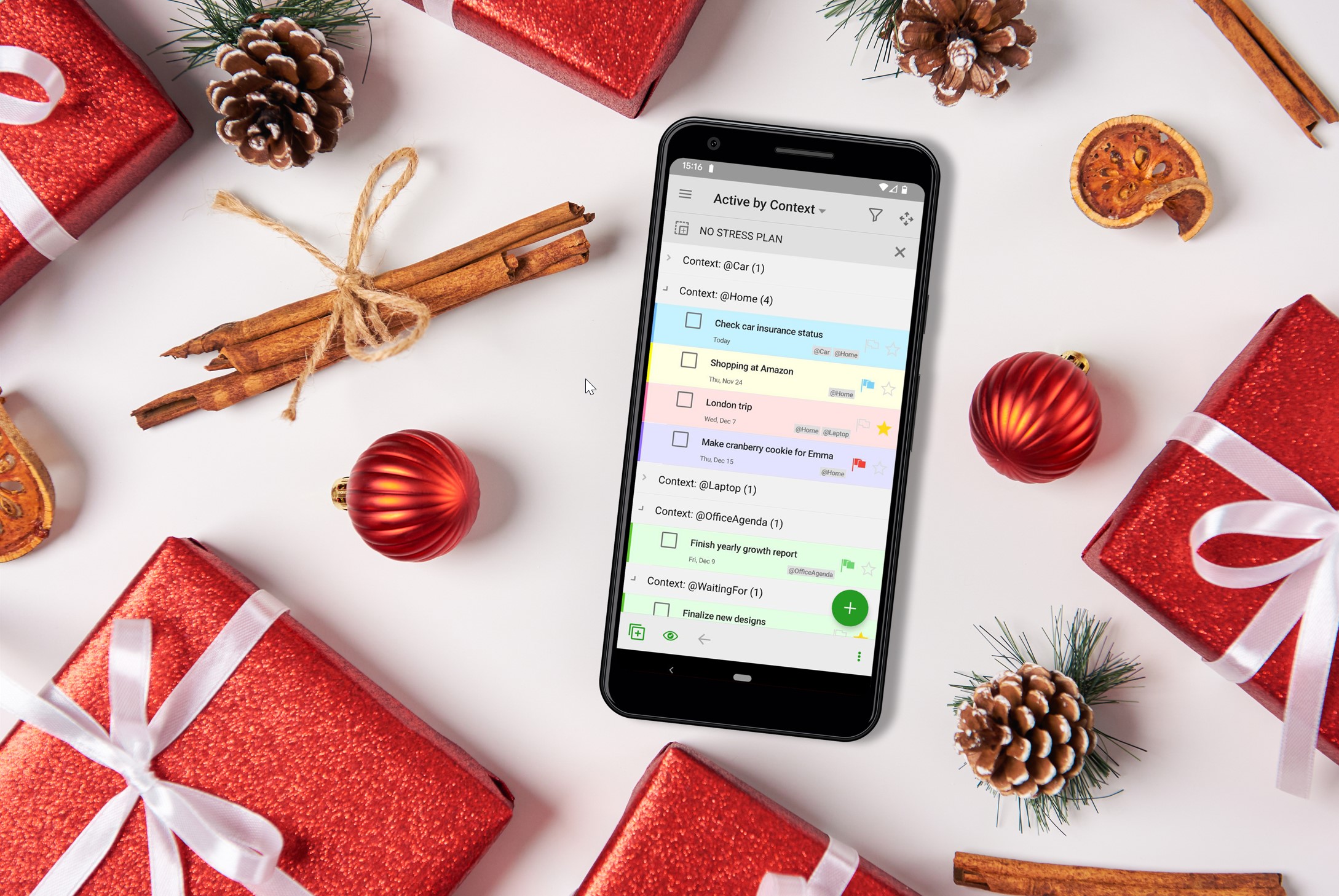 Stressless Christmas prioritizing is essential