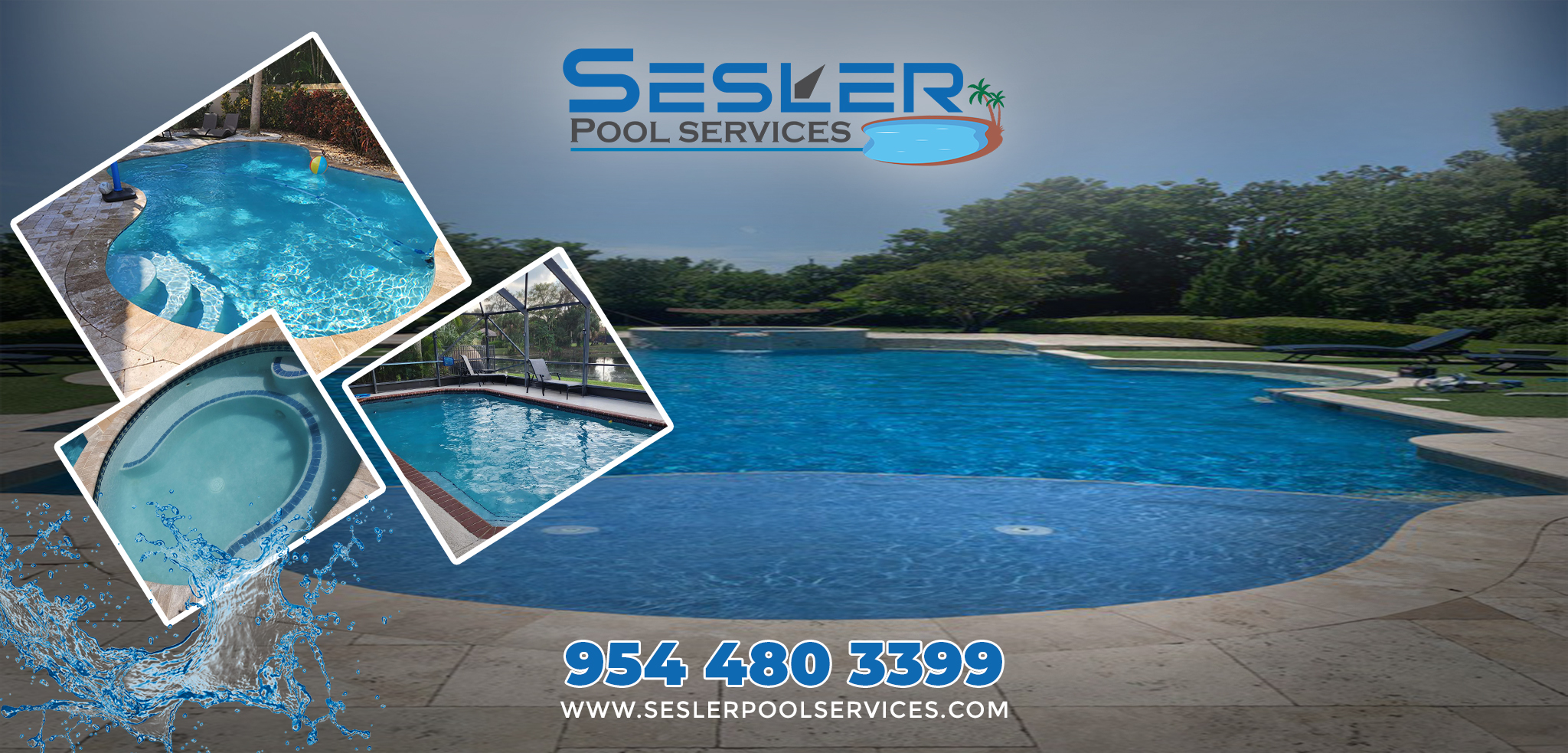 Sesler Pools Cleaning Services Florida
