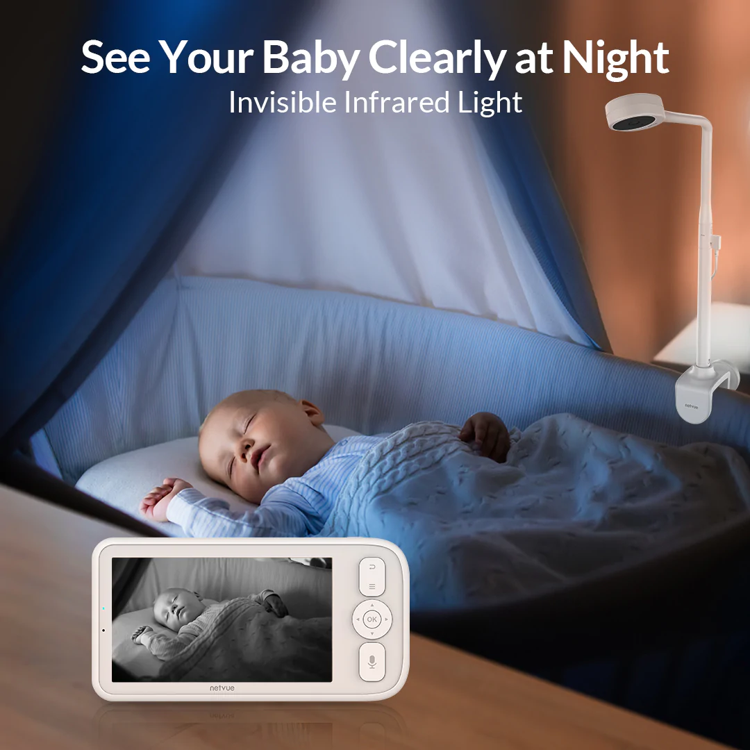 Netvue Baby Monitor Peekababy Night mode