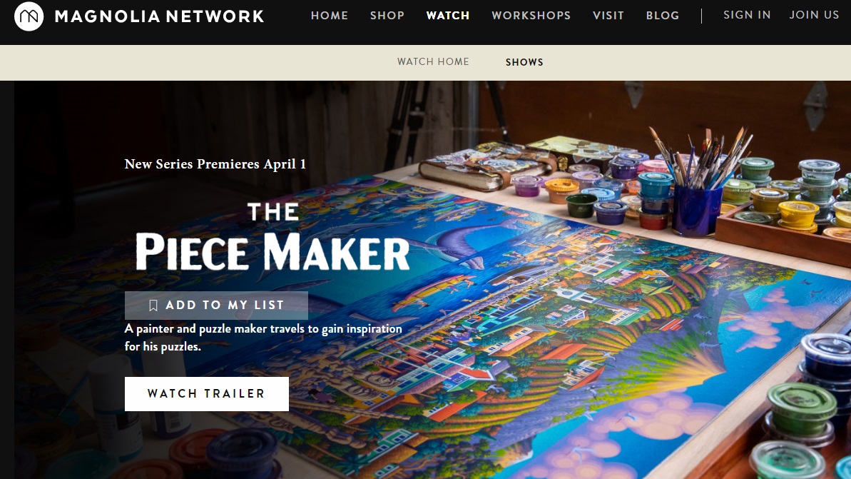 The Piece Maker New series on DiscoveryMagnolia TV