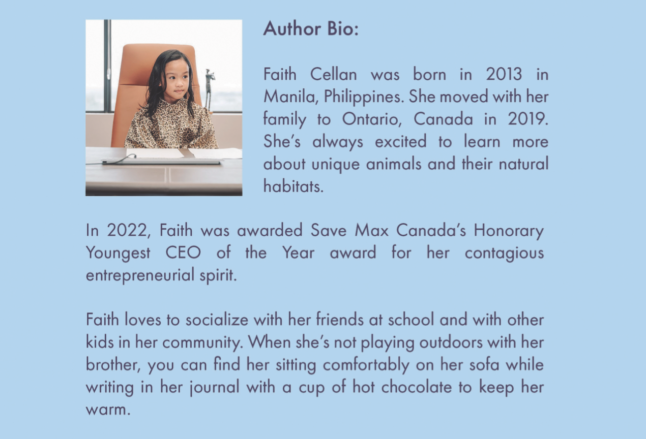Author Bio Faith Cellan