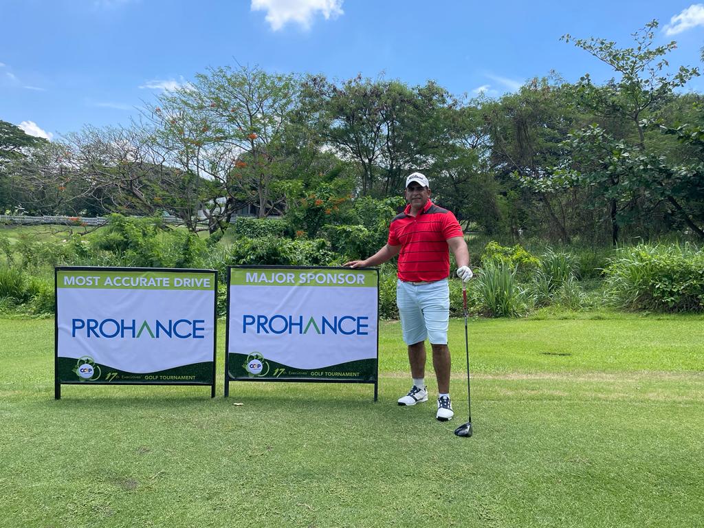 Ankur Dhingra CEO ProHance at the 17th CCAP Executives Golf Tournament