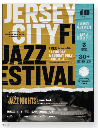 JC Jazz Fefstival Poster vertical