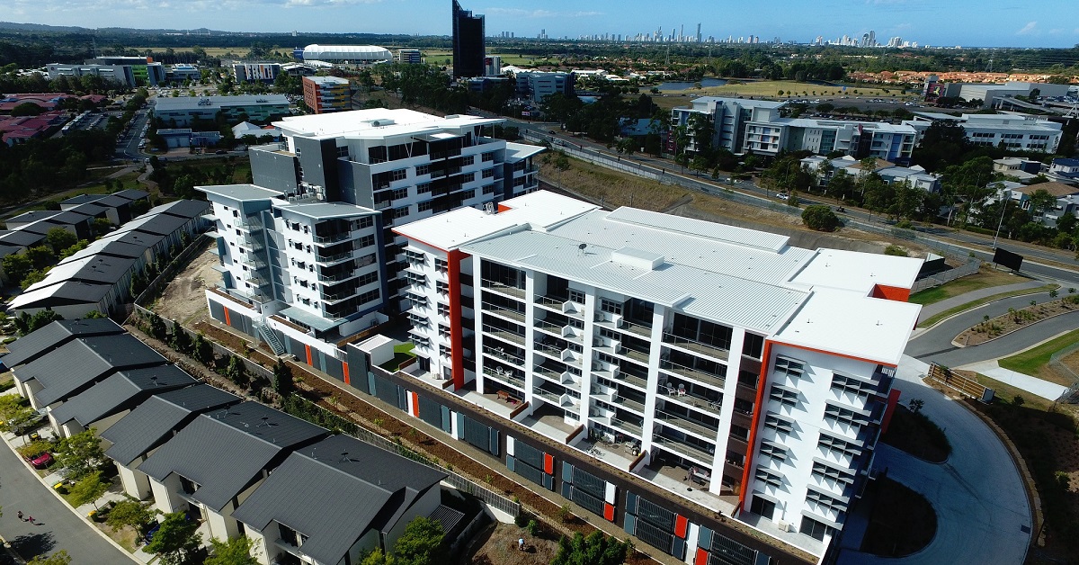 Cambridge Residences at Robina on the Gold Coast has been fully completed by SPG Land