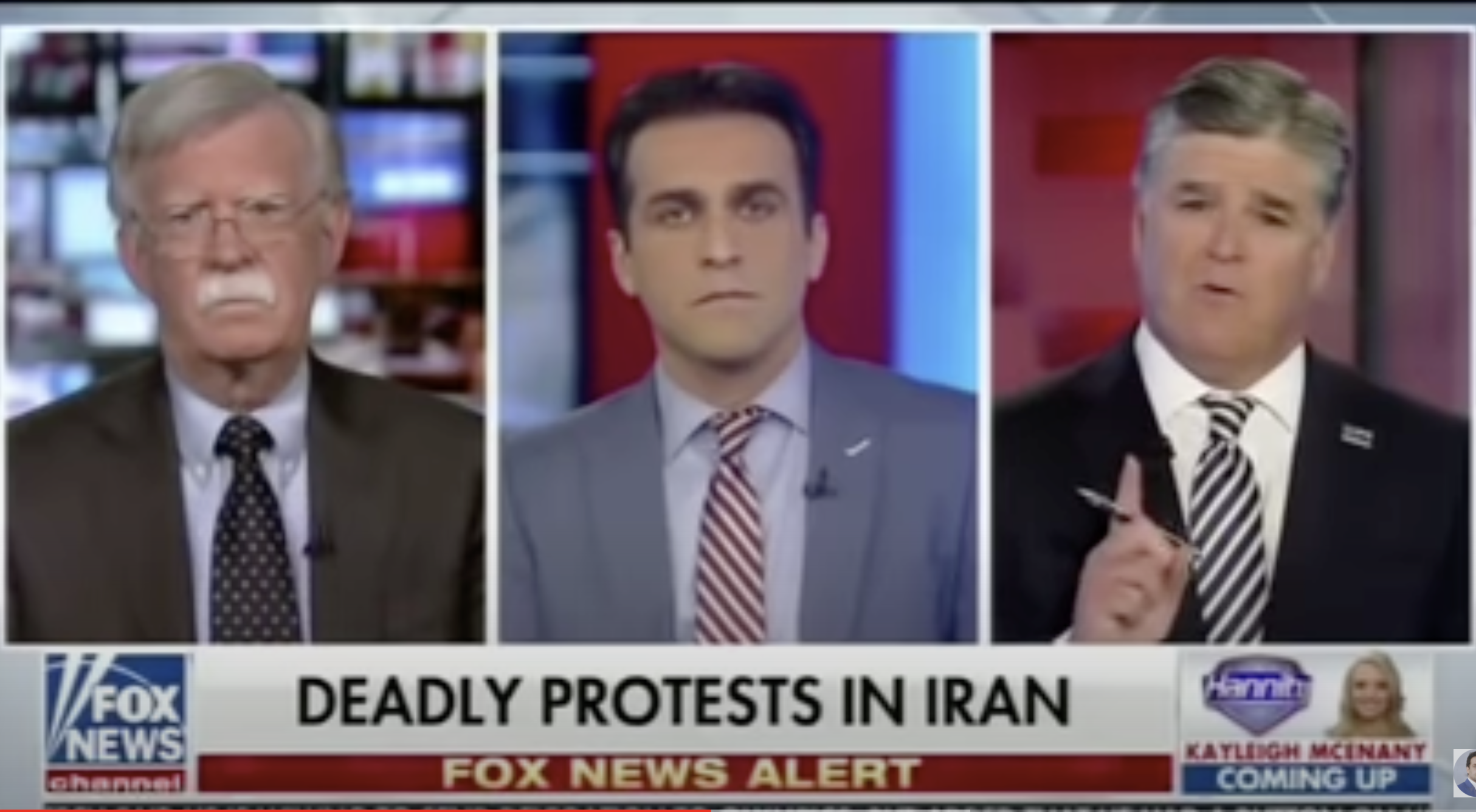John Bolton and Amir Fakhravar on FoxNews