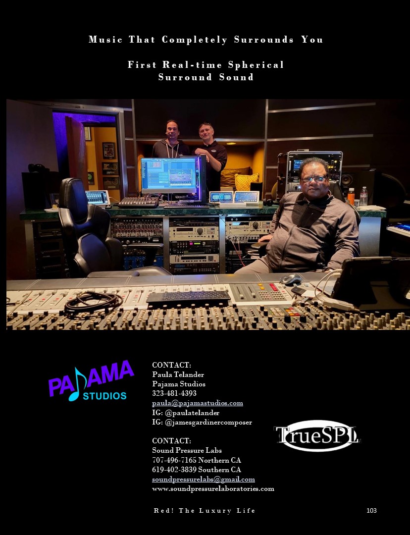 Pajama Studios and TrueSPL RealTime Surround Sound Takes the Music and Film Industry by Storm