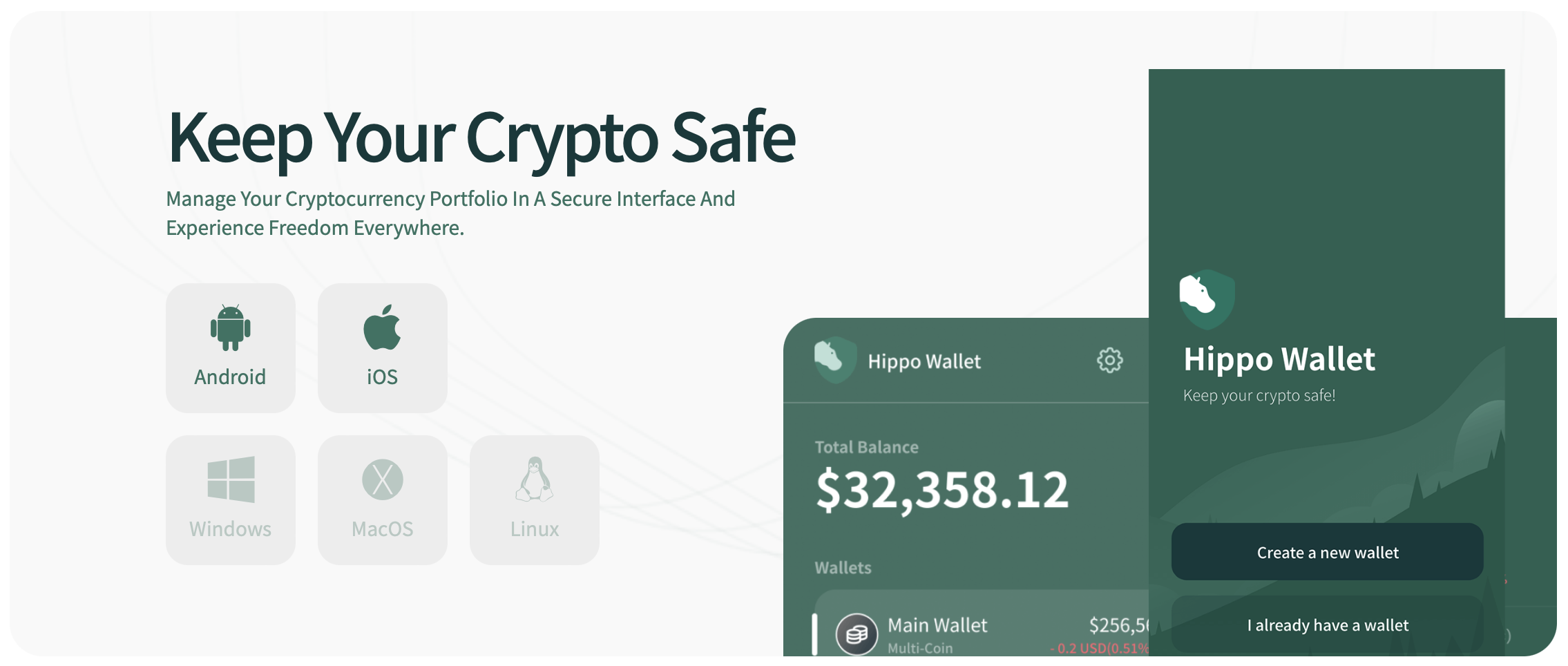 Hippo Wallet: The most trusted & secured crypto wallet