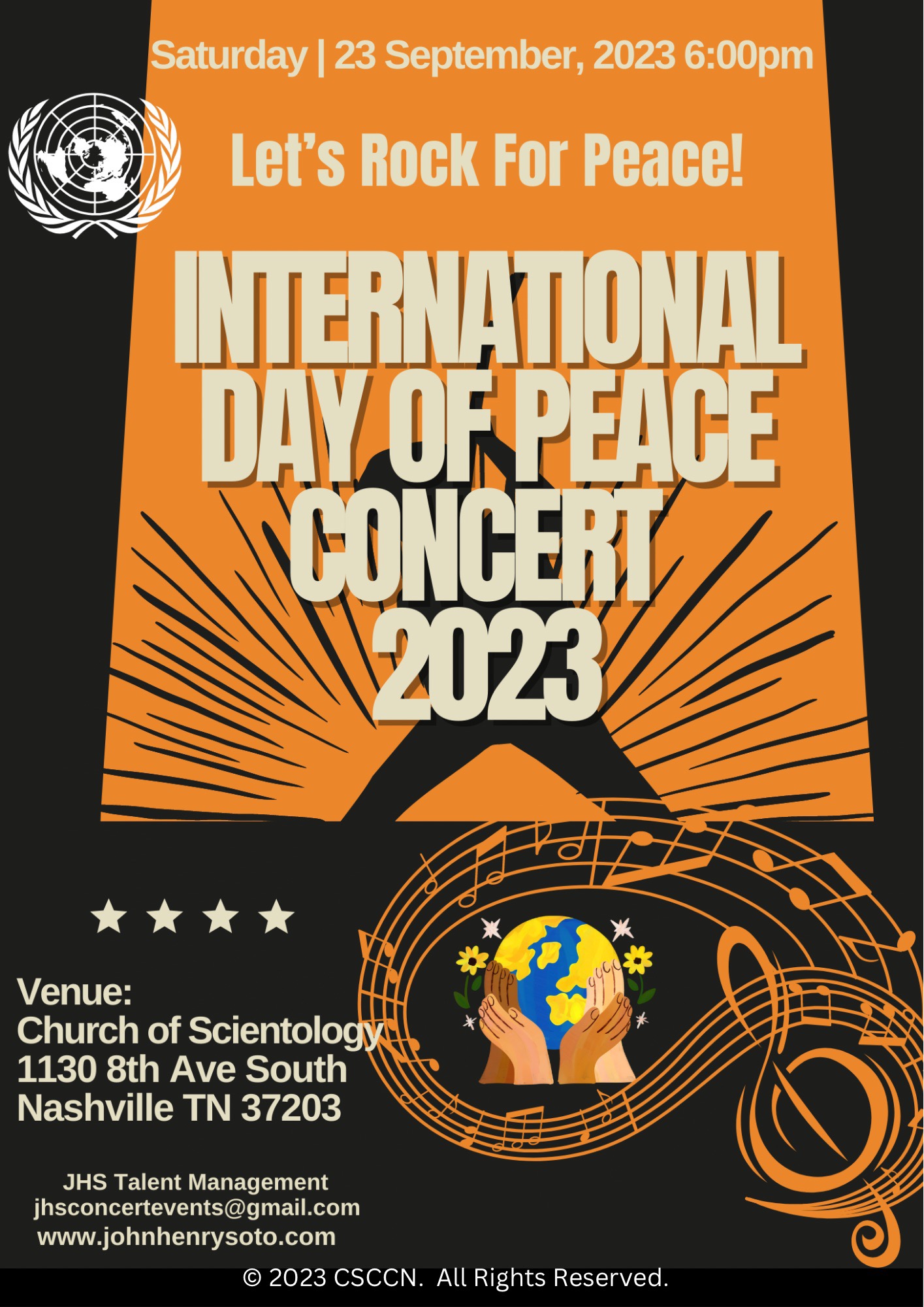 Church of Scientology Peace Day Concert Brings Light to Freedom of Expression