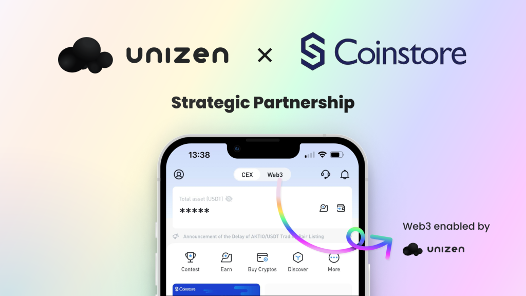 Unizen Enables Coinstore’s 3.6M+ Users Access to Over 20,000 Additional Assets