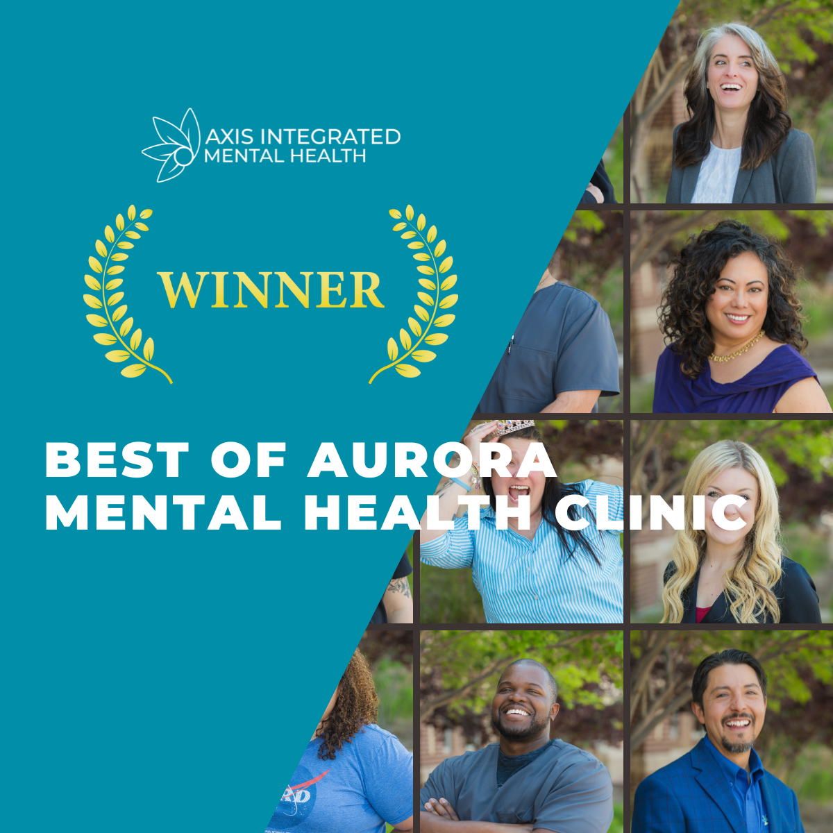 Axis Integrated Mental Health Wins Best of Aurora Award