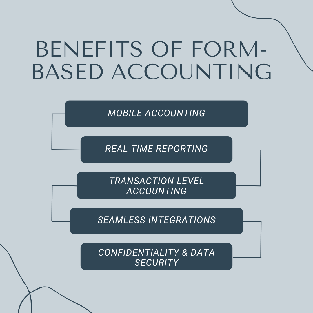 Benefits of Form Based Accounting