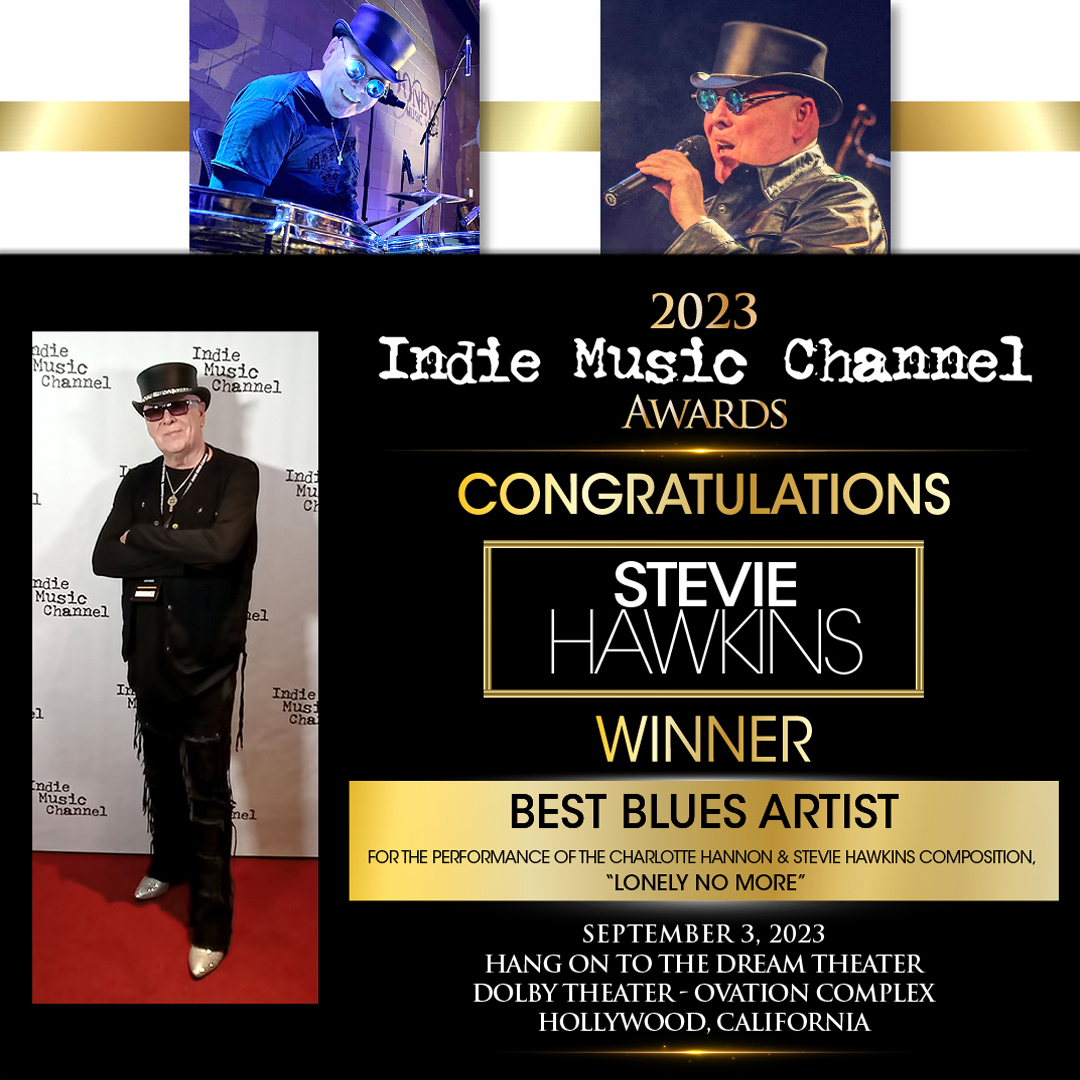Stevie Hawkins  Indie Music Channel Awards Winner