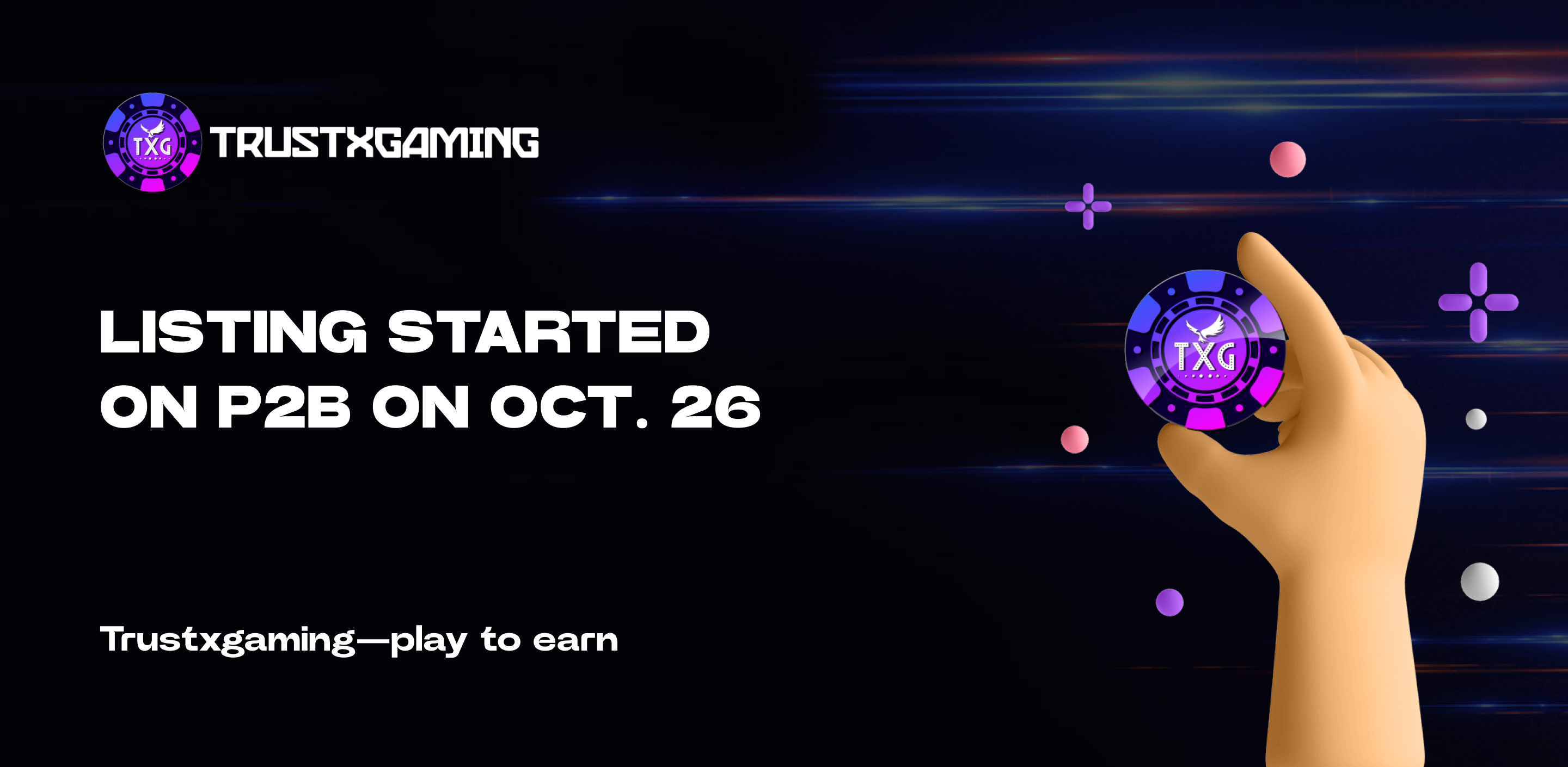 Trustxgaming Revolutionizes the Gaming Industry with Blockchain-based Play-to-Earn Platform