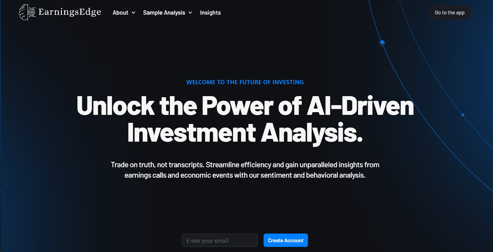 EarningsEdge.ai Launches An Innovative AI-Powered Platform For Event-Driven Investment Analysis