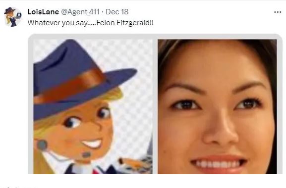 AngieWong using  LoisLane Agent411 to attack conservatives