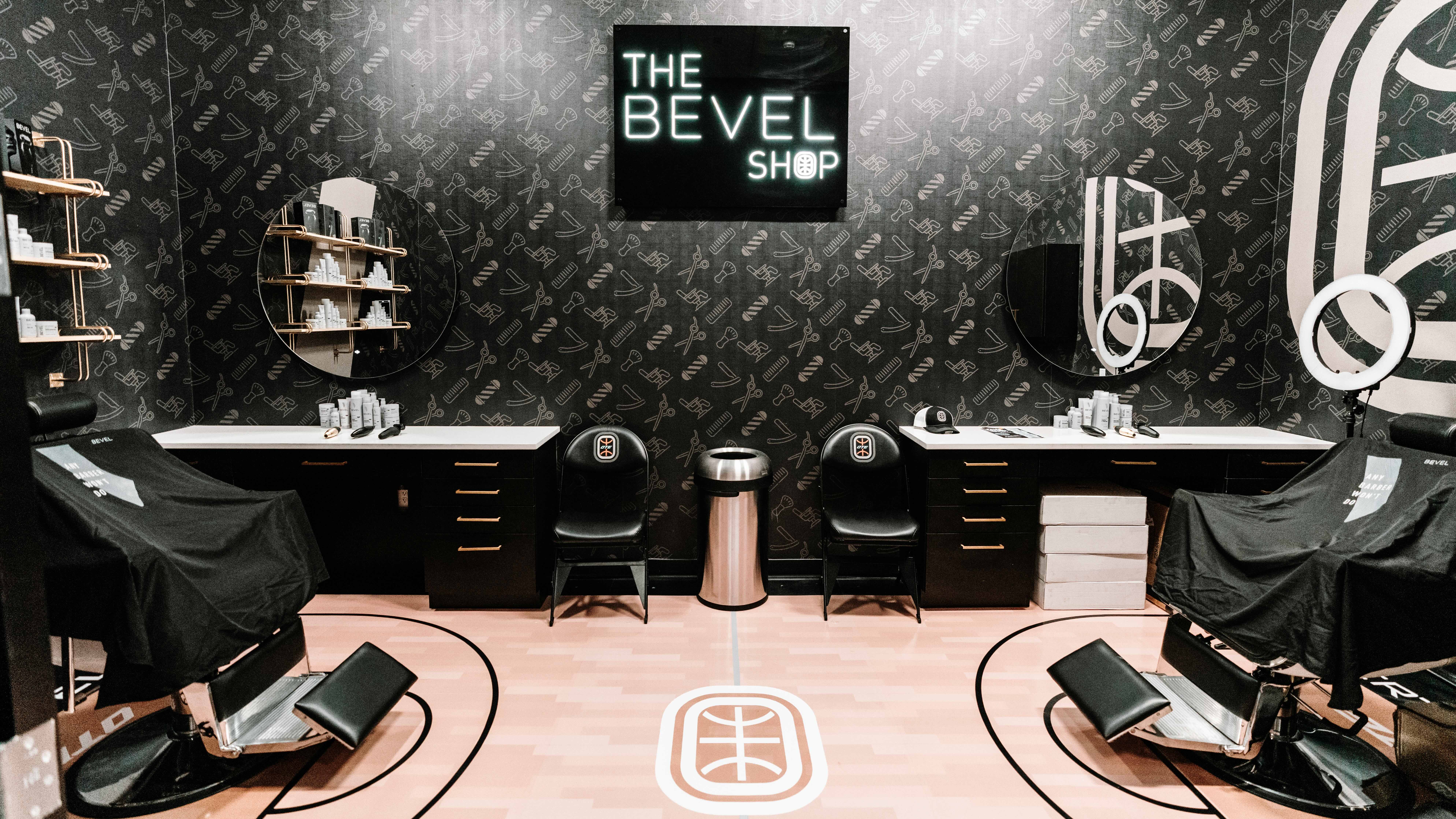 A first look at the new Bevel Shop: an OTE Players Only Barbershop inside the OTE Arena.