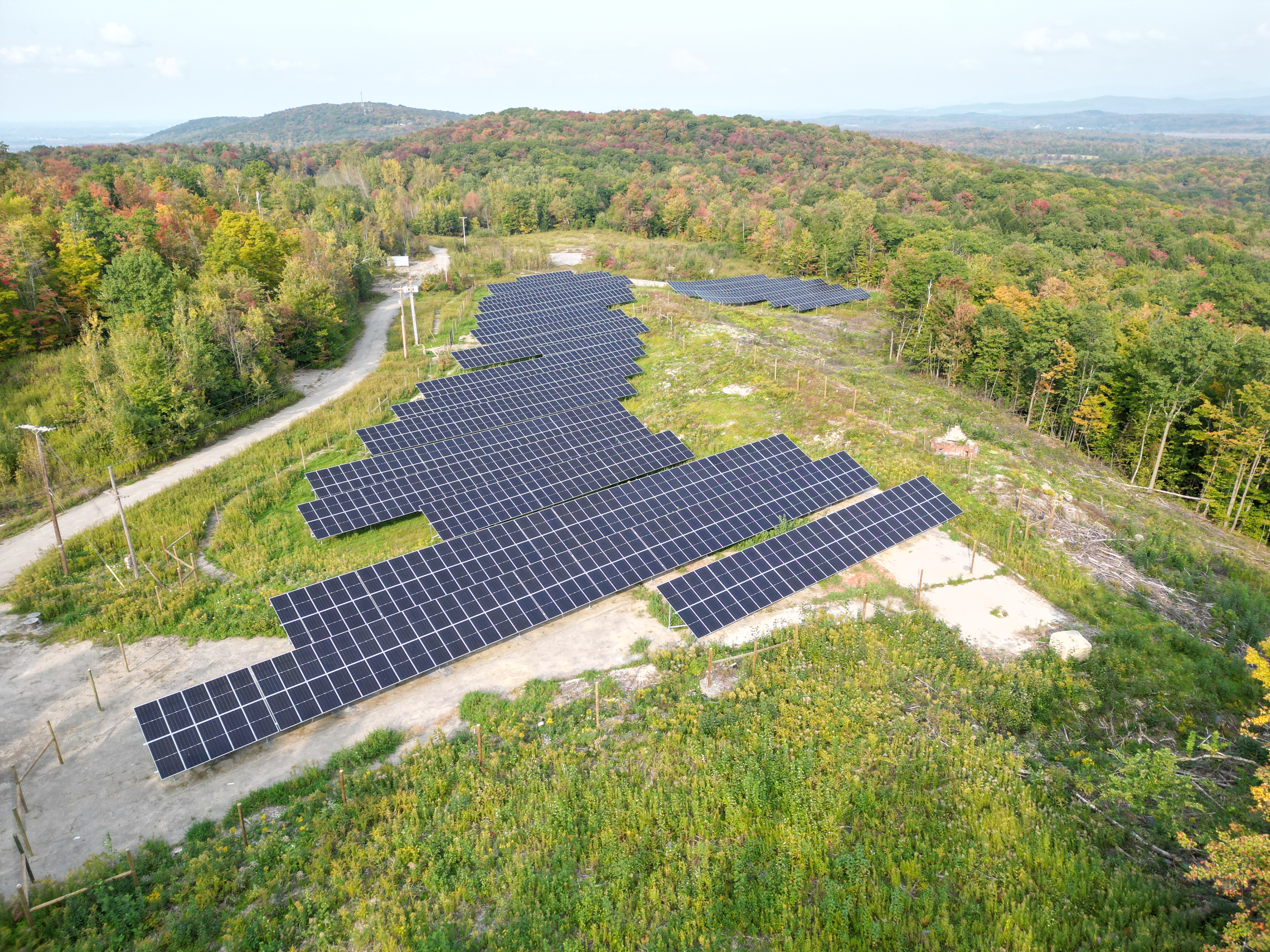 Community Solar Array at Former U.S. Air Force Station in St. Albans, Vt
