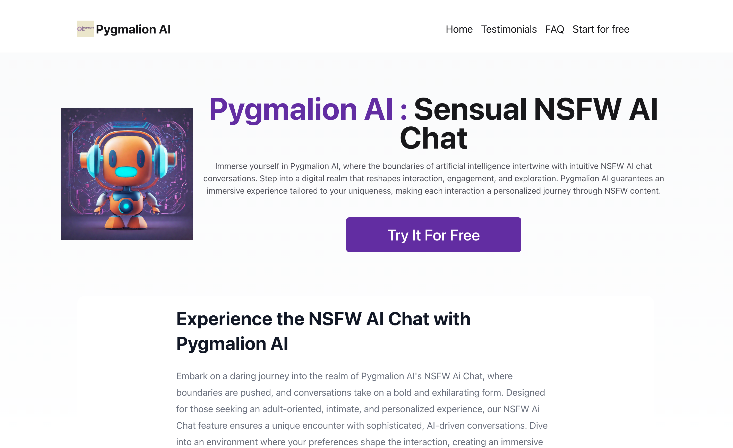 Pygmalion AI: The Artisan of NSFW Conversations