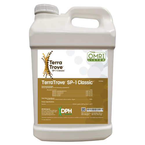 DPH Bio&#39;s flagship product, TerraTrove SP-1 Classic, is one of the most complete biofertility solutions available.