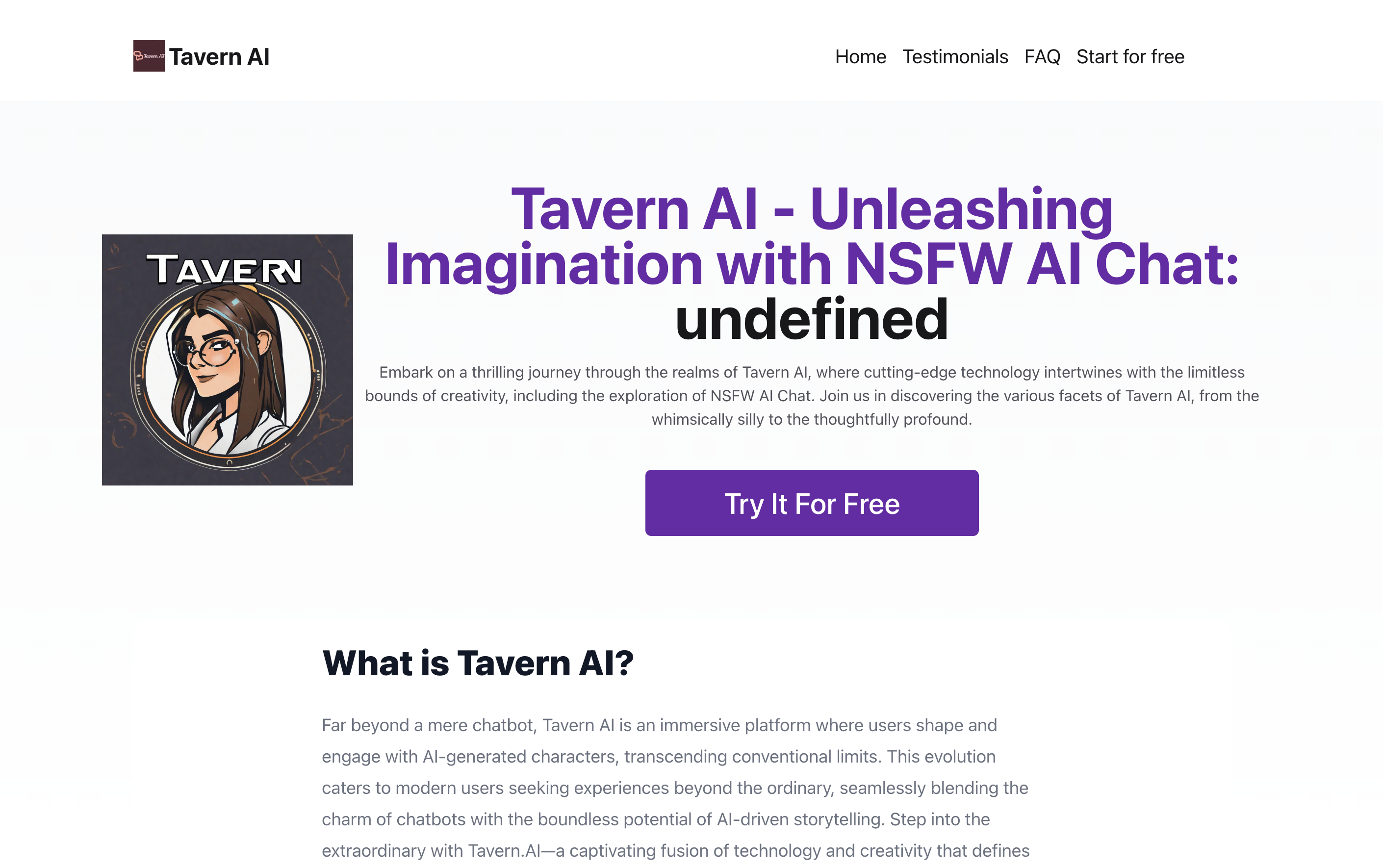 Tavern AI: Your Portal to Enthralling NSFW Narratives
