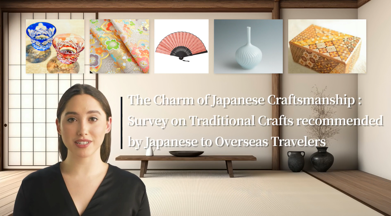 Japanese Traditional Crafts Recommended for Tourists