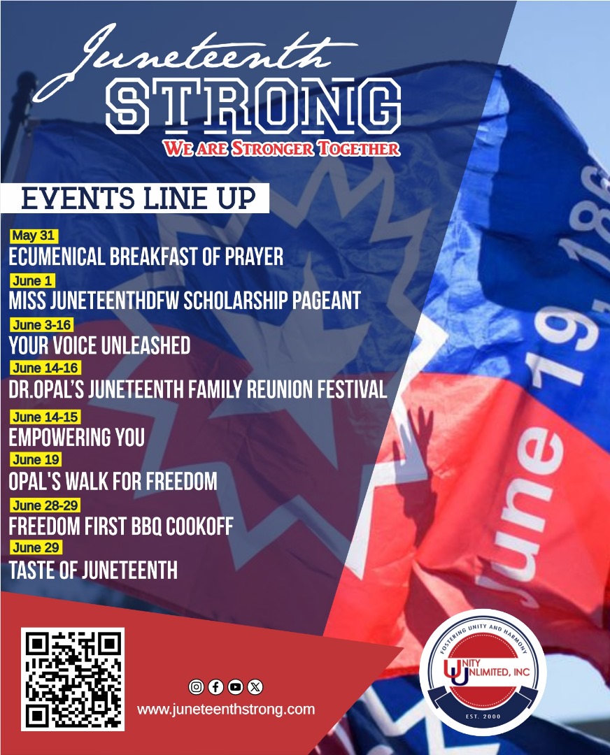 Juneteenth Strong Event Lineup