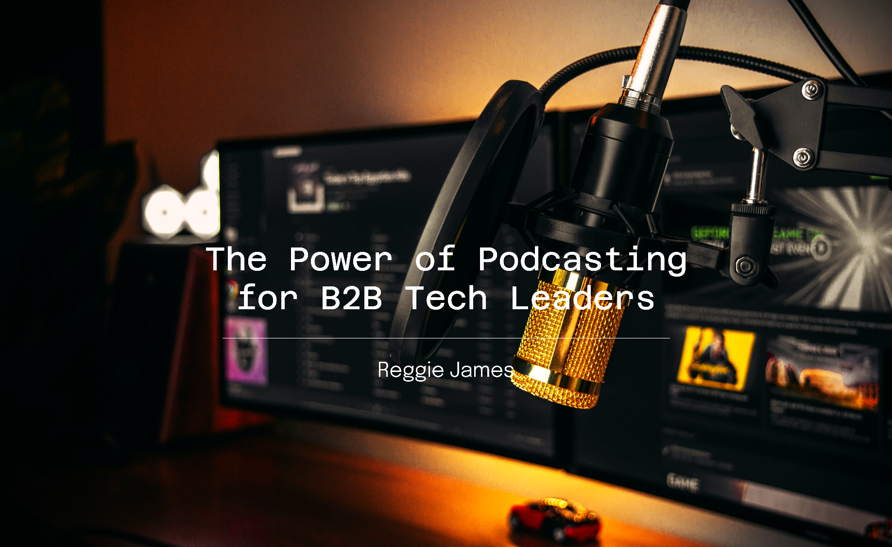 Power or Podcasts Reggie James Medium