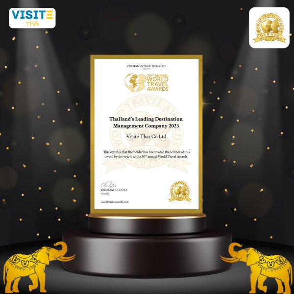 Visite Thai Co Ltd, Secures Consecutive Titles as the Leading DMC of Thailand in World Travel Awards 2022 and 2023