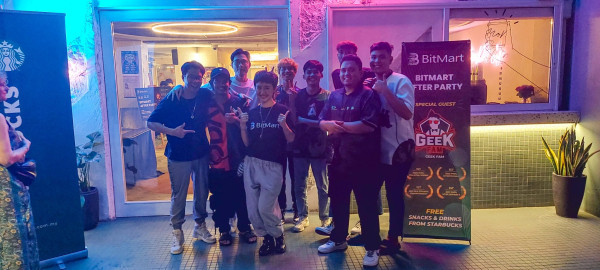An Unforgettable After-Party Celebration with BitMart and PUBG MOBILE Tournament Teams