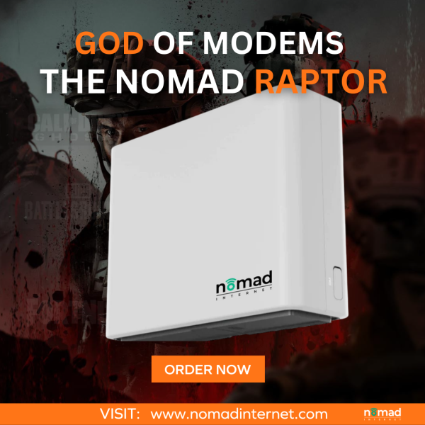 The Nomad Raptor: God of Modems Launched to help Gamers and Esports Players Defeat their Biggest Enemy, Latency