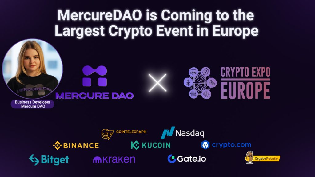 Leading Web3 Incubator – Mercure DAO, will be joining the Hottest Blockchain Event in Europe.
