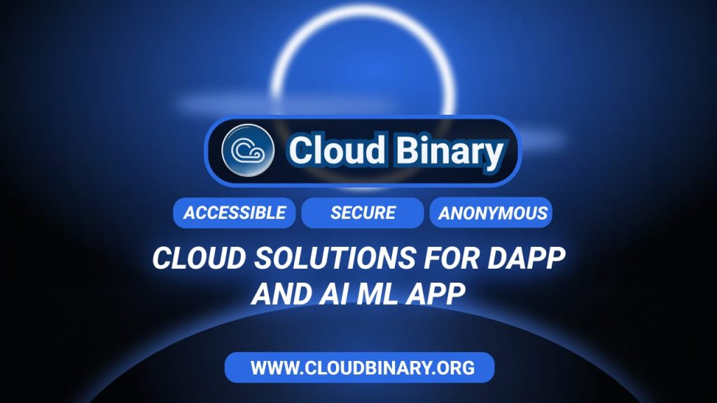 Cloud Binary Server – Accessible, Secure, and Anonymous Cloud Solutions for Decentralized and AI ML Applications