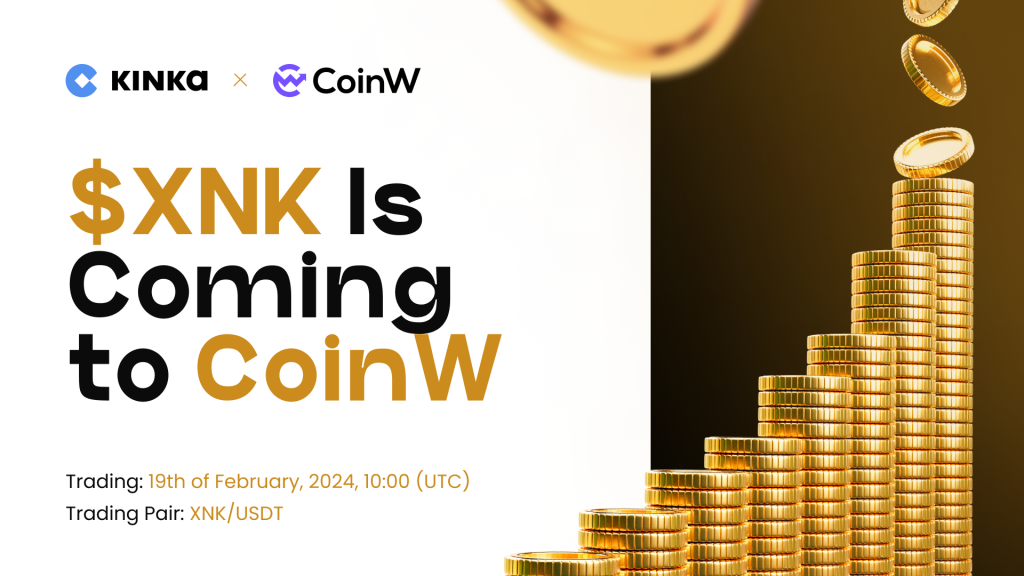 On-Chain Gold Is Here – $XNK to Be Listed on CoinW