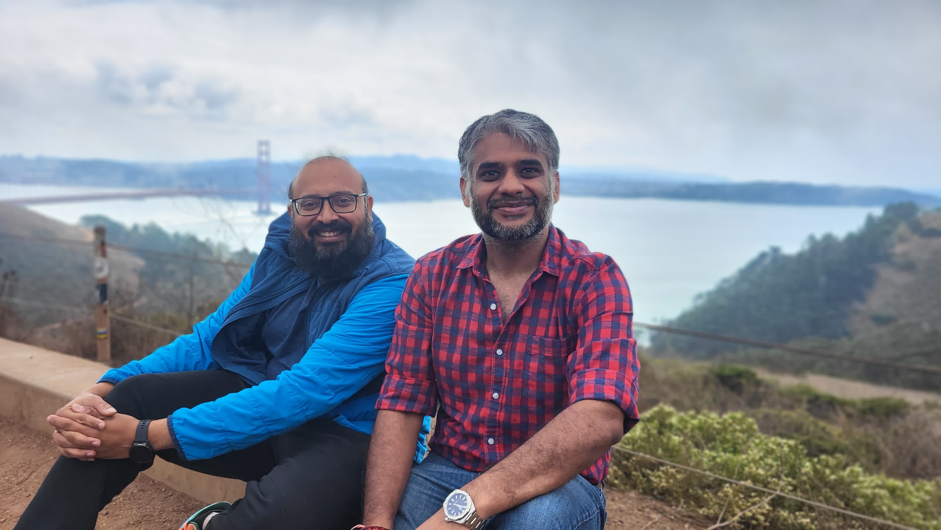 Enkrypt AI co-founders: Prashanth Harshangi and Sahil Agarwal