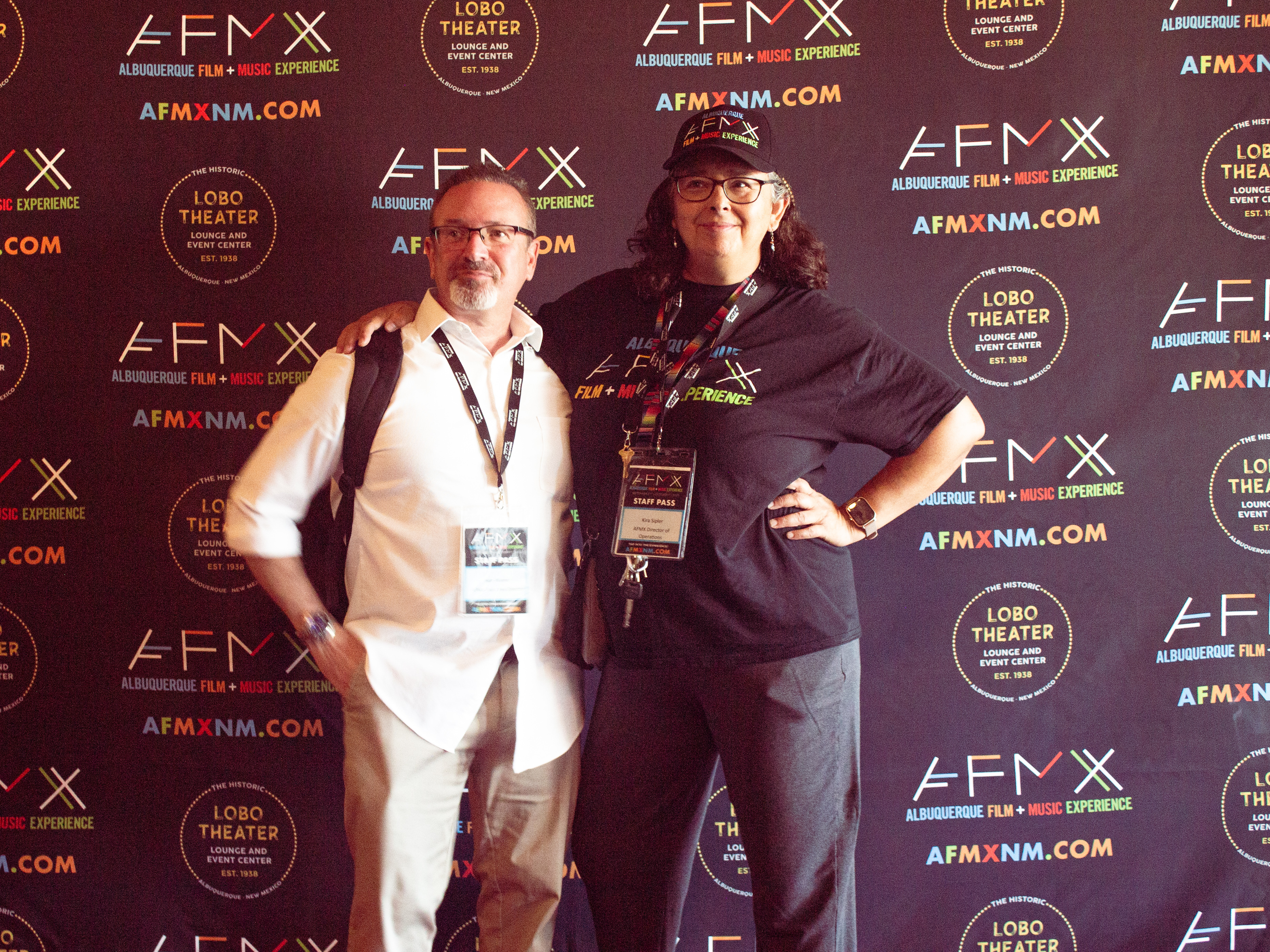 Ivan Wiener and Kira Sipler at AFMX 2023