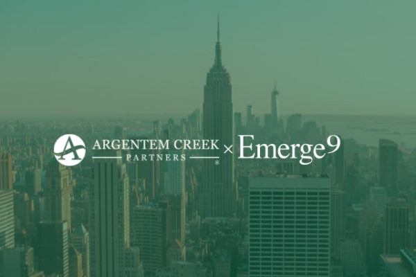Argentem Creek Partners and Emerge9 announce joint venture