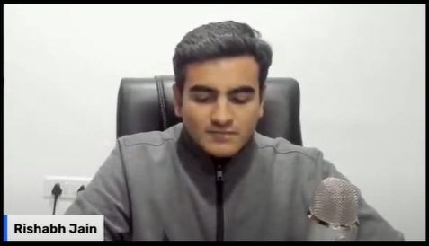 “I am currently on a break and working on myself” – Young Indian CEO Rishabh Jain reveals to the Media