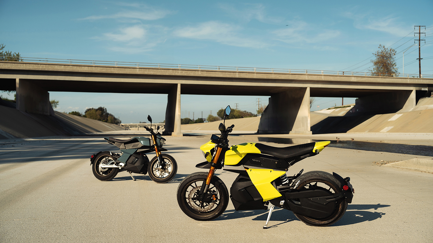 Ryvid Anthem Electric Motorcycle available in two striking new colors for 2024 as well as full Parts and Accessories lines plus Financing options