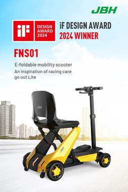 Foldable Mobility Scooter FNS01 iF Design Award 2024 Winner