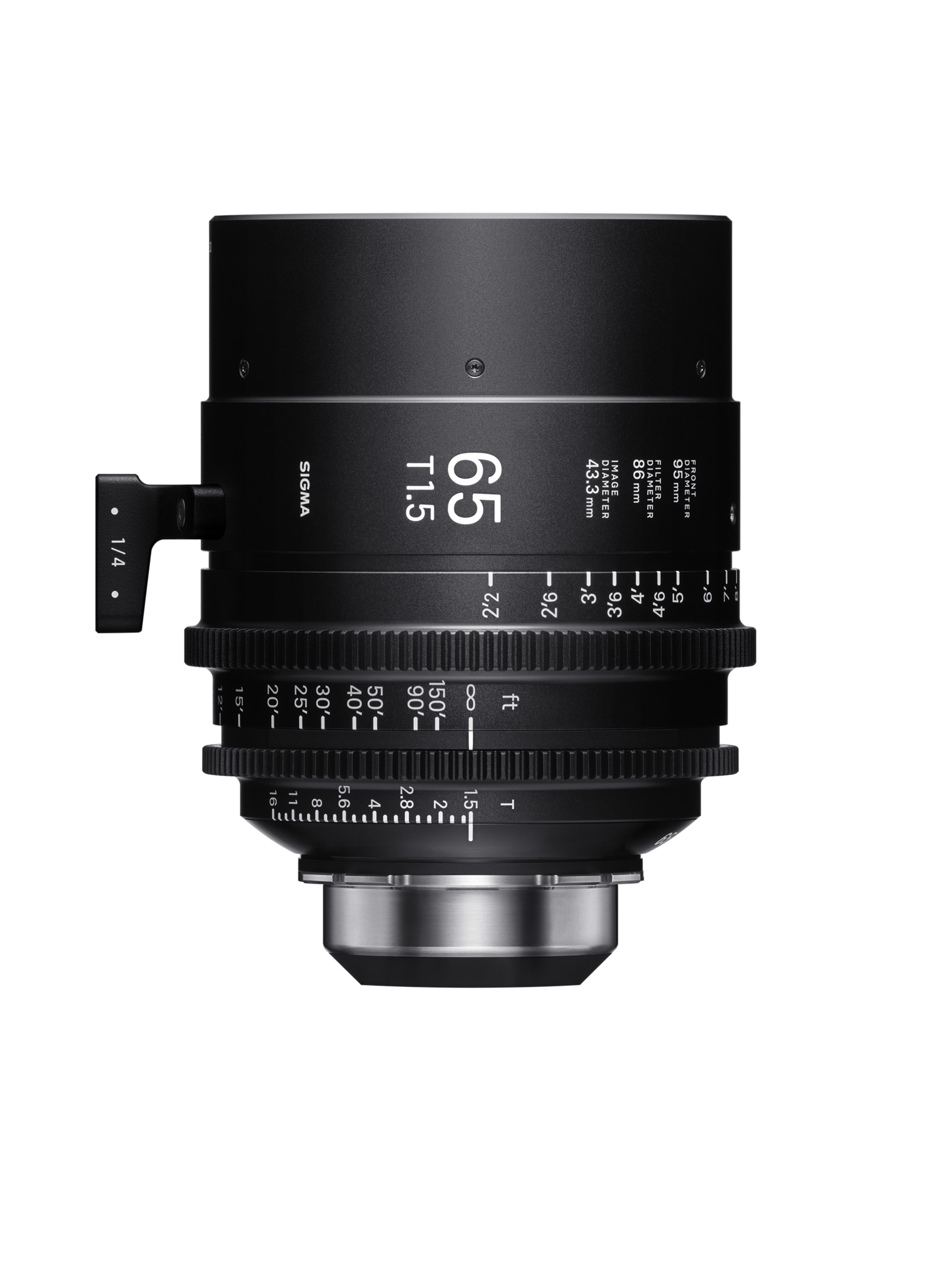 The SIGMA 65mm T1.5 FF Cine Prime Lens